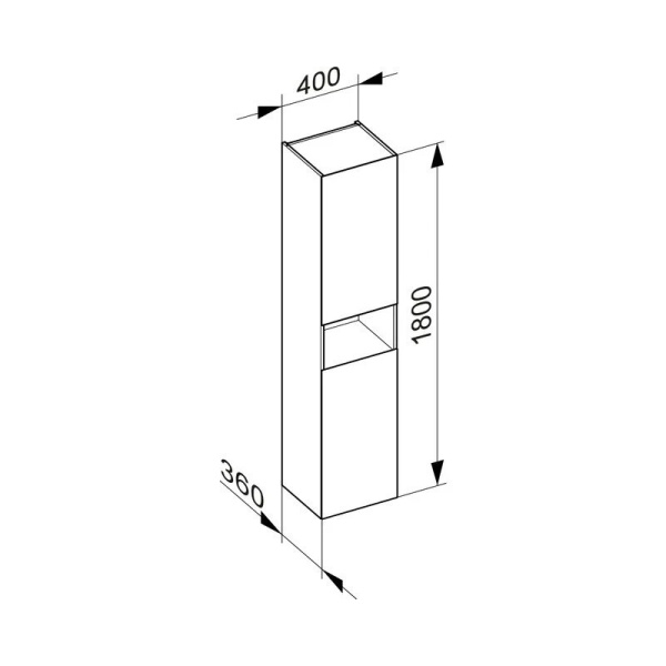 Шкаф-пенал Keuco STAGELINE 32831970102